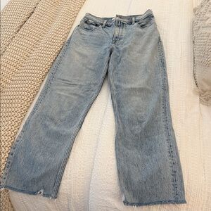 Abercrombie & Fitch Light Blue Straight Leg Jeans